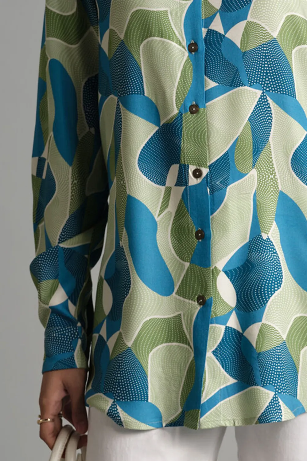 Casual Style Beauty Of The Blues Shirt