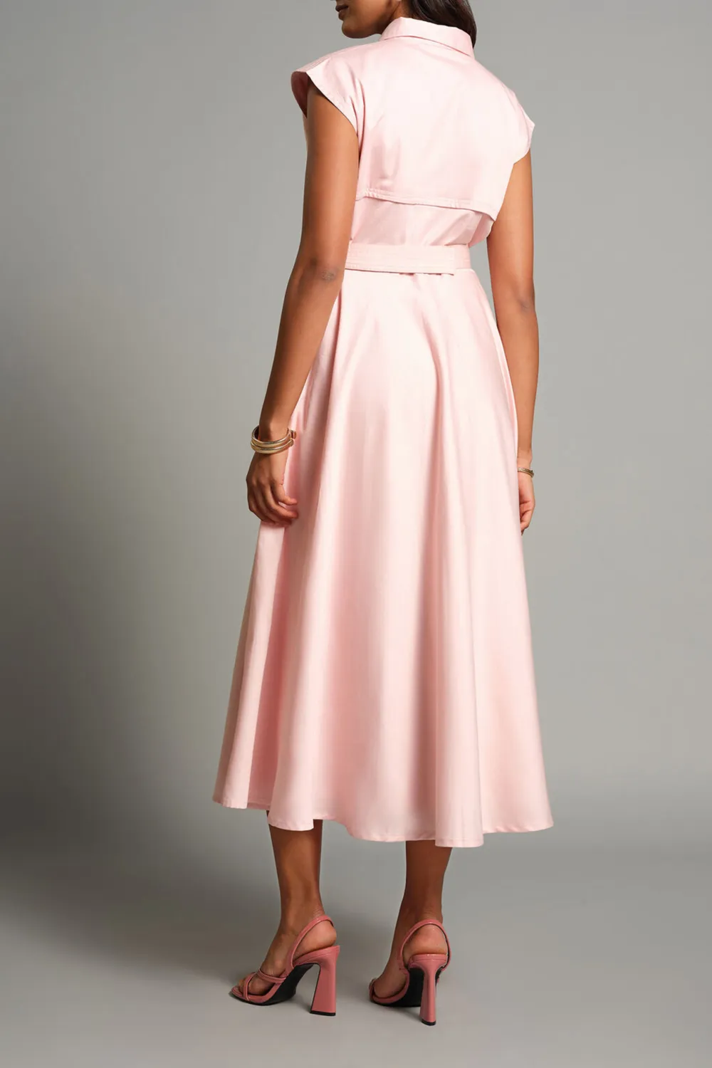 Pink Casual Style Dress