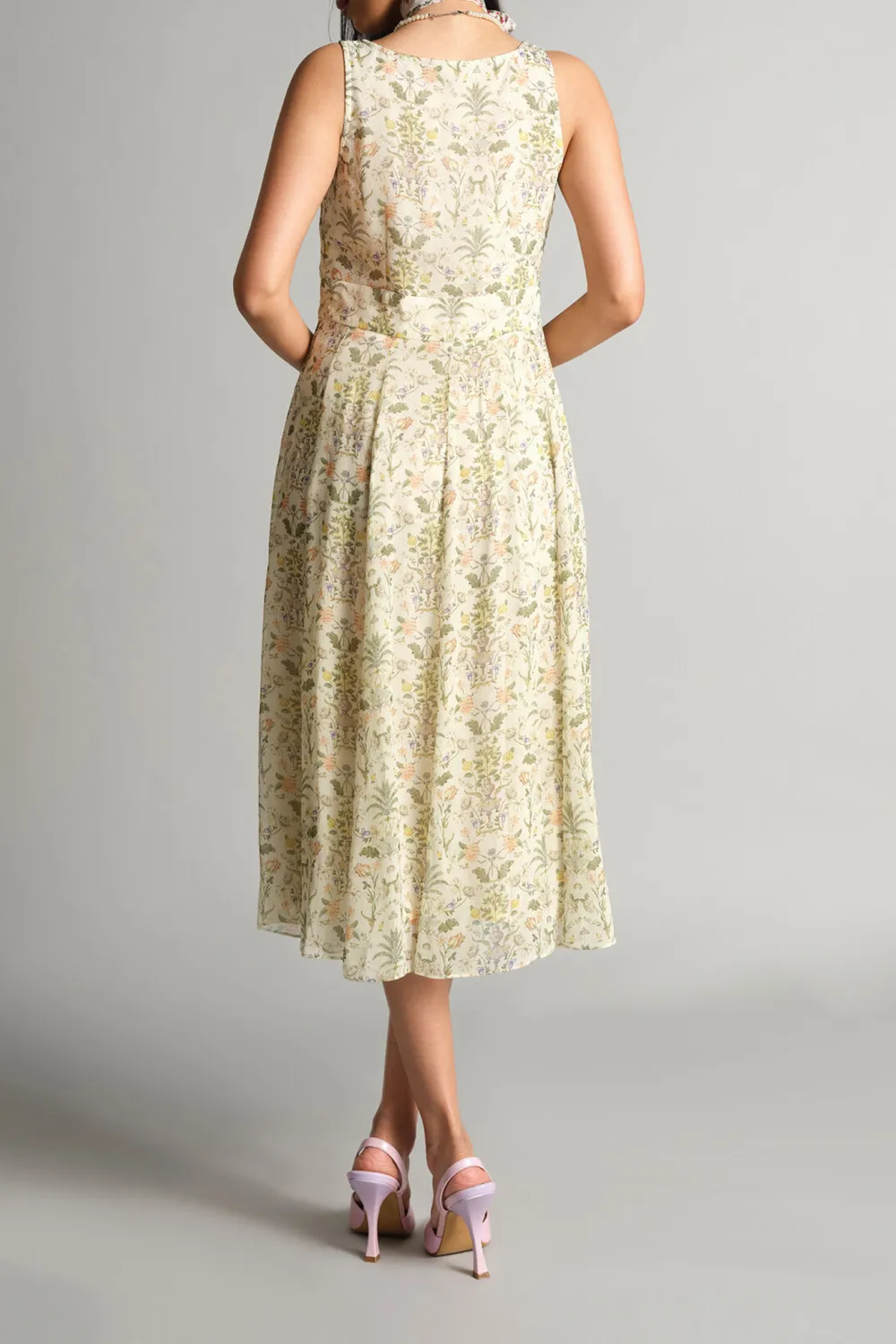 Green Casual Style  Dress