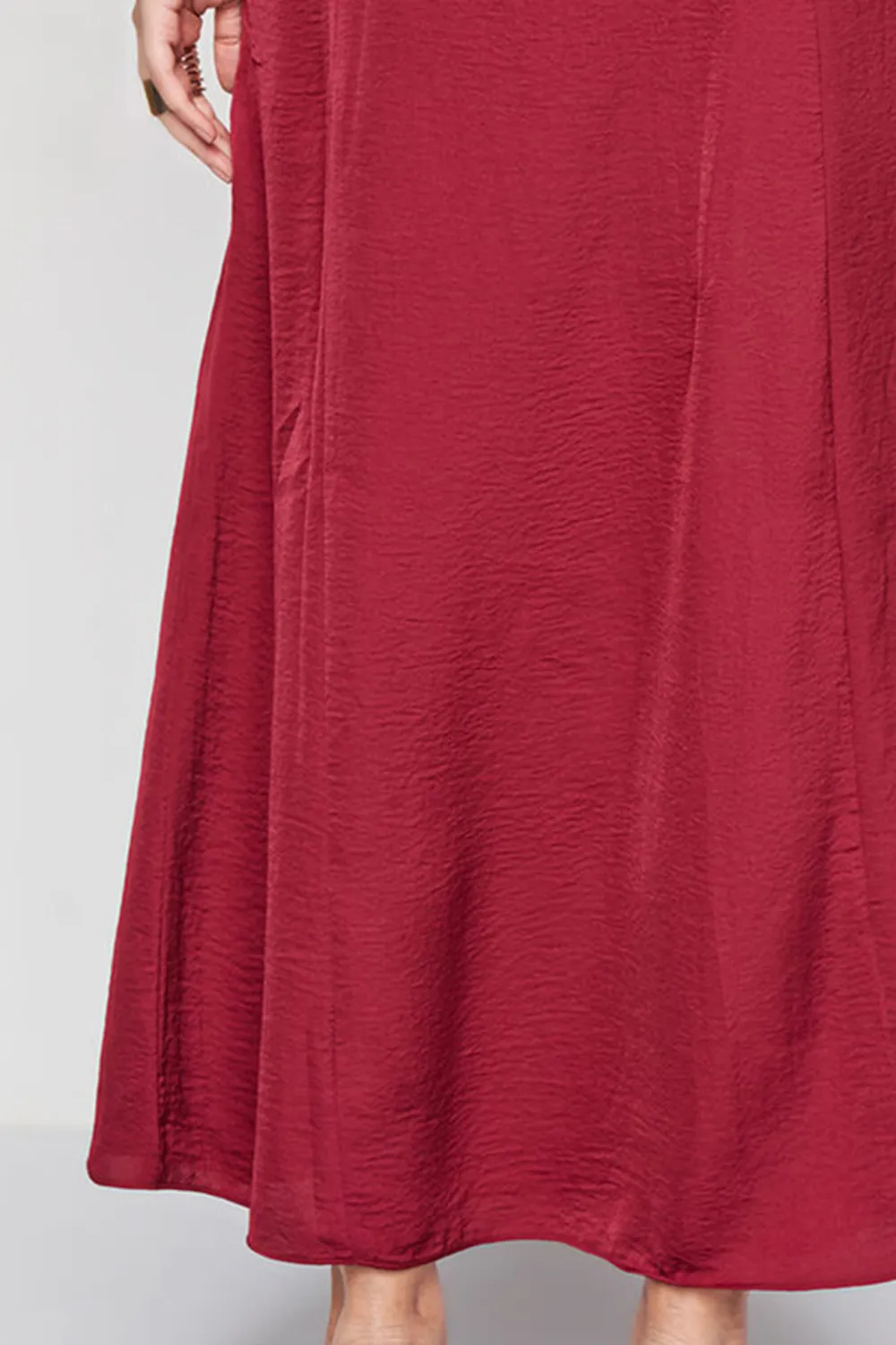 Long Length Casual Style Skirt Set