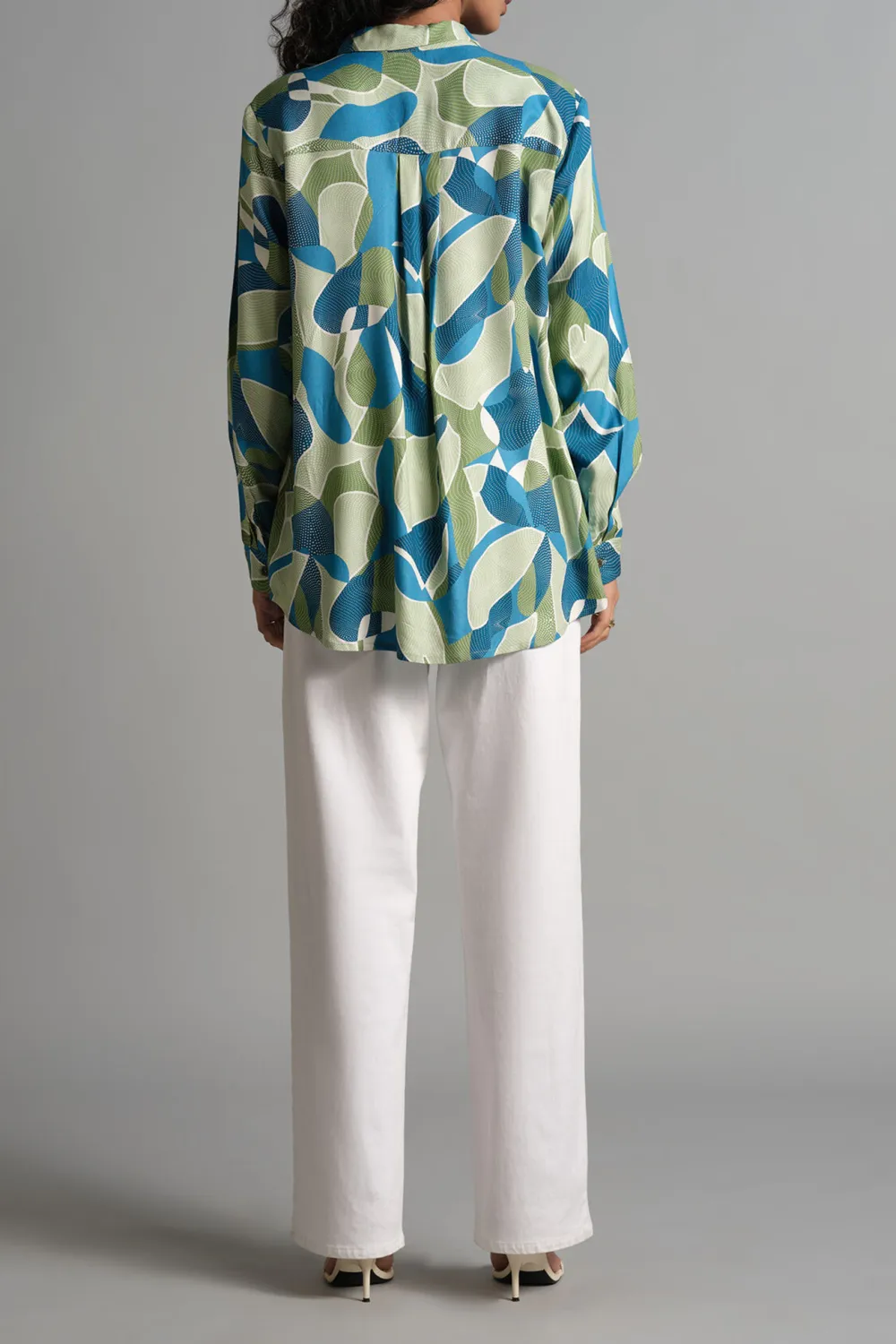 Casual Style Beauty Of The Blues Shirt