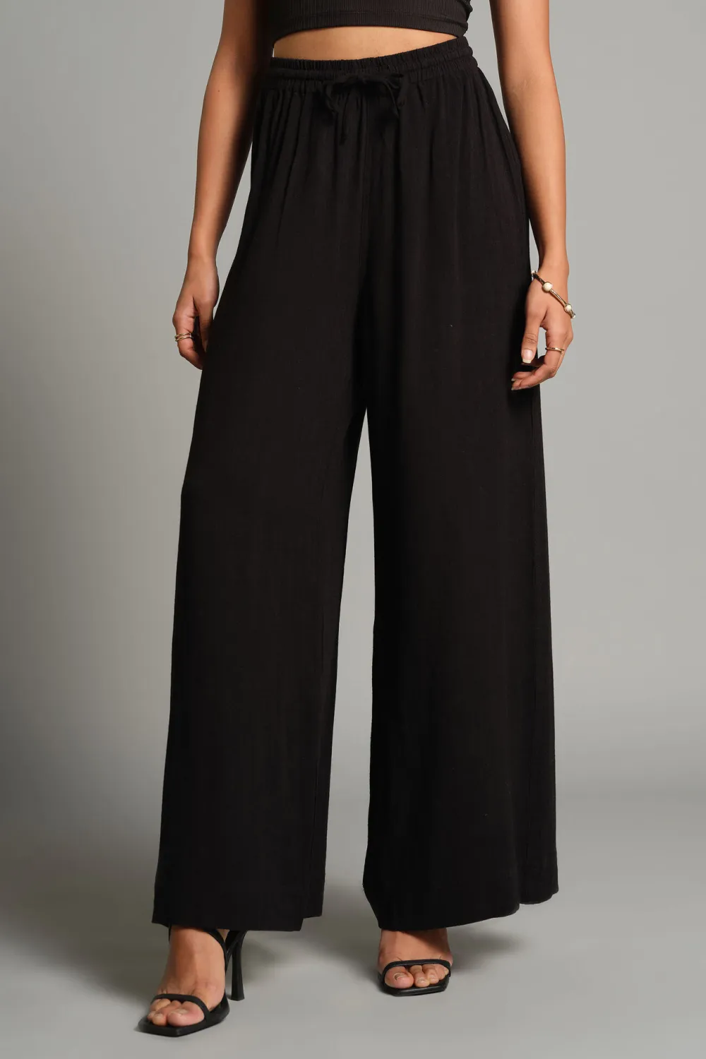 Casual Wear Wide-Leg Pants